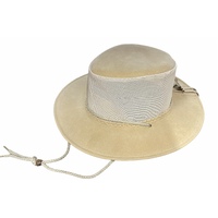 Dents Cooler Western Wide Brim Hat Sun Summer Outback Breathable - Stone - X-Large thumbnail