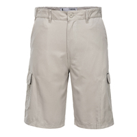 HUSKI Cargo Shorts Mens Cascade Microfibre Flexi Fit Short Army Military 515206 - Bone - 4XL (112cm Waist) thumbnail