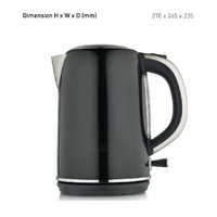 Sunbeam 1.7l Simply Stylish Black Fast Boil Cordless Kettle thumbnail