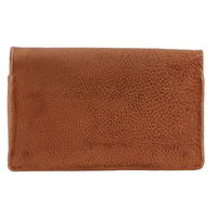 Pierre Cardin Ladies Womens Genuine Leather Bi-Fold RFID Purse Wallet - Cognac thumbnail