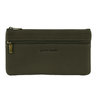 Pierre Cardin Ladies Womens Genuine Soft Leather Wallet Case Purse - Grape Leaf thumbnail