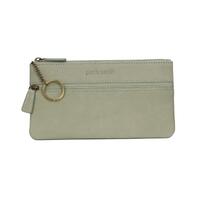 Pierre Cardin Ladies Women Genuine Soft Leather Italian Wallet Case - Green thumbnail