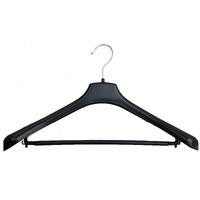 SUIT HANGER Jacket Pants Clothing Coat Non Slip Broad Shoulder Tube Holder thumbnail