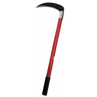 55cm Sickle Farming Reaping Hook Gardening Grass Long Handle Scythe Weeder thumbnail