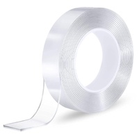 Double-Sided Nano Mounting Tape Traceless Clear Adhesive Invisible Gel 2M x 20mm thumbnail