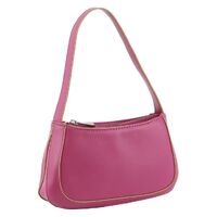 Milleni Mini Fashion Handbag Bag in Magenta thumbnail
