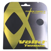 Volkl Power Fiber Black Tennis String 16/1.32 (12 M Set) thumbnail