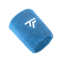 Tecnifibre Tennis XL Wristband Wrist Bands Sweatband Sport Squash Cotton - Azur thumbnail