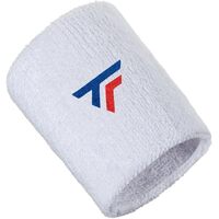 Tecnifibre Tennis XL Wristband Wrist Bands Sweatband Sport Squash Cotton - White thumbnail