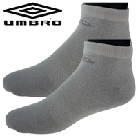 Umbro Mens Trainer Ankle Socks - White - 1 Pack of 3 Pairs - EU 39-42 thumbnail