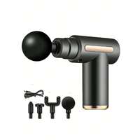 4 Speed Massage Gun 4 Heads Muscle Massage Chargeable Handheld Deep Tissue thumbnail