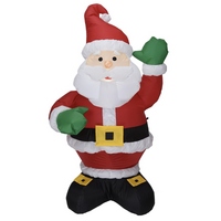 135cm Christmas Charm Inflatable Santa Claus Decor w/ LED Lights Blow Up Xmas thumbnail