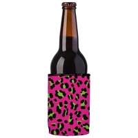 80s Leopard Print Stubby Cooler 2-Pack - Standard thumbnail
