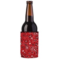 Red Bandana Stubby Cooler 2-Pack - Standard thumbnail