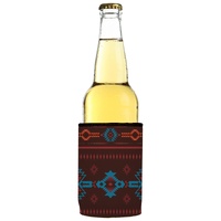 Brown Navajo Rug Stubby Cooler - Standard thumbnail