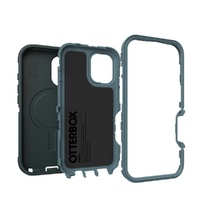 OtterBox Defender MagSafe Back Case for iPhone 16 - Green thumbnail