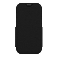 EFM Monaco Case Armour with ELeather and D3O 5G Signal Plus Technology For iPhone 13 (6.1")/iPhone 14 (6.1") - Black / Space Grey thumbnail