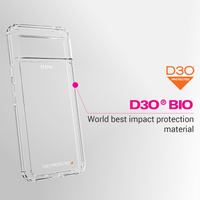 EFM Alta Case Armour with D3O BIO for Google Pixel 8 Pro - Clear thumbnail