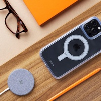 EFM Zurich Flux Case Armour Compatible with MagSafe for iPhone 13 Pro (6.1" Pro) - Frost Clear thumbnail