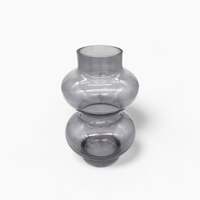 Zucca Glass Vase Yellow thumbnail