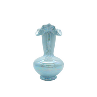 Mermaid Iridescent Ceramic Vase Blue thumbnail