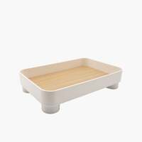 Parthenon White Square Tray thumbnail