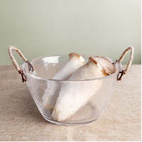 Ruban Glass Salad Bowl thumbnail