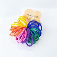 MANGO JELLY Kids Hair Ties (3cm) - Ring Retro - One Pack thumbnail