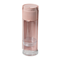 12x Ribbed Portable Pet Bottle in White thumbnail