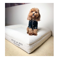 50x HOPD Memory Foam Dog Bed in Bouclé - Large thumbnail