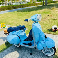 NNEOBA NEW Roman Vespas 125 MOC 10298 Motorcycle City Toys thumbnail