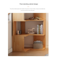 NNETMLT 5 Tier Industrial Corner Bookshelf thumbnail