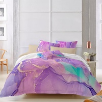 Modern Stripes Duvet Cover Set - Wrinkle-Resistant Material-Double thumbnail