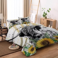 Luxury Feel Satin Duvet Cover Set - Smooth & Breathable-King thumbnail