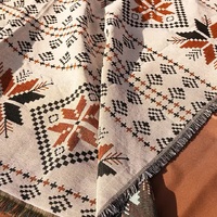 2pcs pack set 180*300cm Bohemian Picnic Blanket, Waterproof Camping Blanket, Outdoor Rug for Camping, Picnic, Beach thumbnail