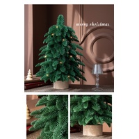 55cm Artificial Mini Christmas Tree - Indoor Holiday Decoration thumbnail