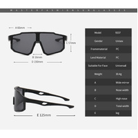 New sports sunglasses men's and women's cycling sunglasses dazzling sunglasses thumbnail
