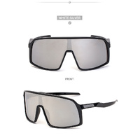 Cycling Sunglasses: Conquer the Road with Style and Protection silver colors thumbnail