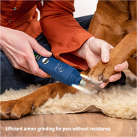 3-Speed Dog Nail Grinder - Quiet, Safe & Painless Trimming for All Pets thumbnail