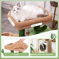 Cactus Cat Tree with Condo and Hammock thumbnail