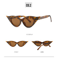 Retro Cat-Eye Sunglasses - Stylish Leopard Vintage Frames for Women thumbnail