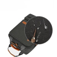 3-Piece  Black Travel Backpack Set - Stylish Multi-Functional Backpack, Shoulder Bag & Pouch for Men & Women thumbnail