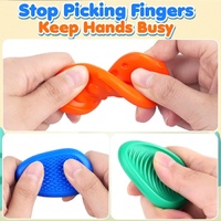 Sensory Worry Stones for Kids | 6-Piece Fidget Stress Relief Set for Ages 3+(2 set, 12PCS in total) thumbnail