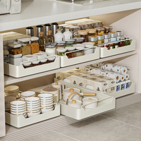 Kitchen Cabinet Pull-Out Drawer Organizer - Soft-Close, Noise-Free Design,Drawer storage box (30 width 43 depth) thumbnail
