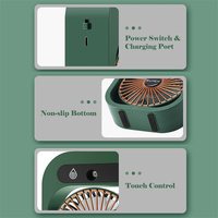 Blue color USB 2-in-1 Misting Fan & Humidifier – Portable Cooling and Humidifying Solution thumbnail