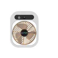 White color USB 2-in-1 Misting Fan & Humidifier Portable Cooling and Humidifying Solution thumbnail