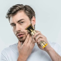 3-in-1 Professional Hair Clipper Set - Rechargeable Beard Trimmer, Nose Hair Trimmer, and Electric Shaver with USB Cable, Cleaning Brush, and Attachme thumbnail