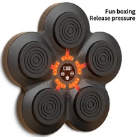 Smart Interactive Boxing Target Wall Pad with Boxing Gloves for Adult - LED Training Board with Bluetooth Music and Adjustable Speed thumbnail