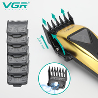 VGR Professional Hair Clipper Set - 9000 RPM Vector Motor, Rechargeable Cordless Grooming Kit with Accessories thumbnail