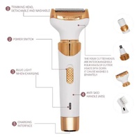 Women's 4-in-1 Electric Hair Removal Razor for Sensitive Areas - Underarm, Bikini Line & Body Grooming (3021 white) thumbnail